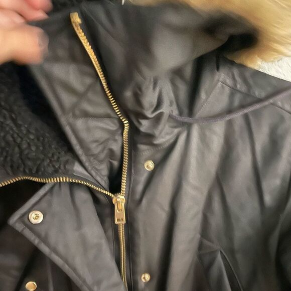 J. Crew Perfect Winter Parker Waterproof Primaloft Women's Size XS Petite Black - Picture 5 of 12